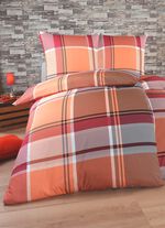 Beddengoedset in polykatoenen flanelkwaliteit 