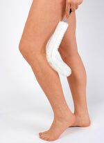 Lichaamsborstel met lange steel 