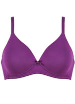 Naturana two-pack beha met gewatteerde cups 1X BROMBEER, 1X WEISS