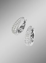 Creolen met zirkonia 