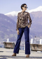 Blouse met speelse ruches 
