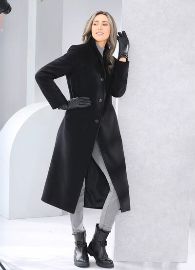 Jas met knoopsluiting 