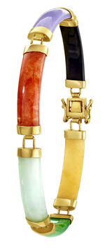 Armband met fijne jade 