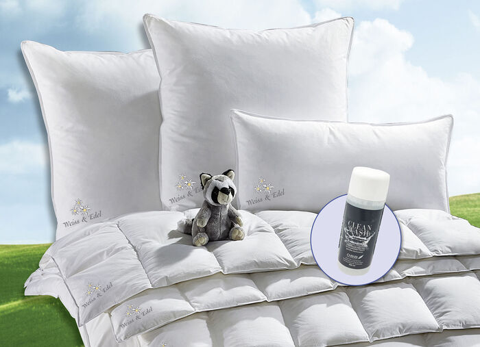 Kussen uit de serie Weiss &amp; Edel van OBB, gemaakt in Duitsland 