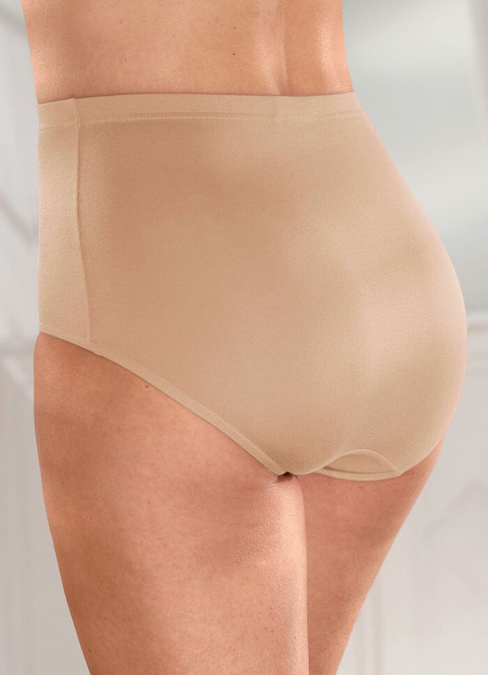 Vier-pack slip met elastische tailleband 