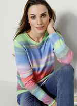 Trui in een geweldig kleurverloop 