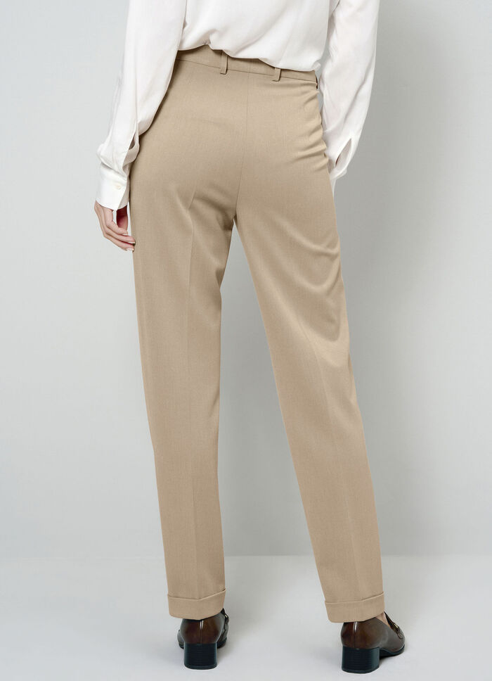 Broek met vaste manchetten KAMEEL