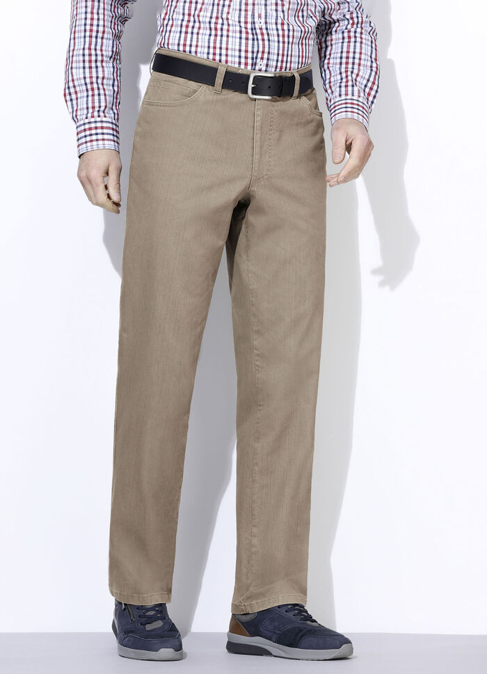 Combinatievriendelijke broek in 4 kleuren SLIB