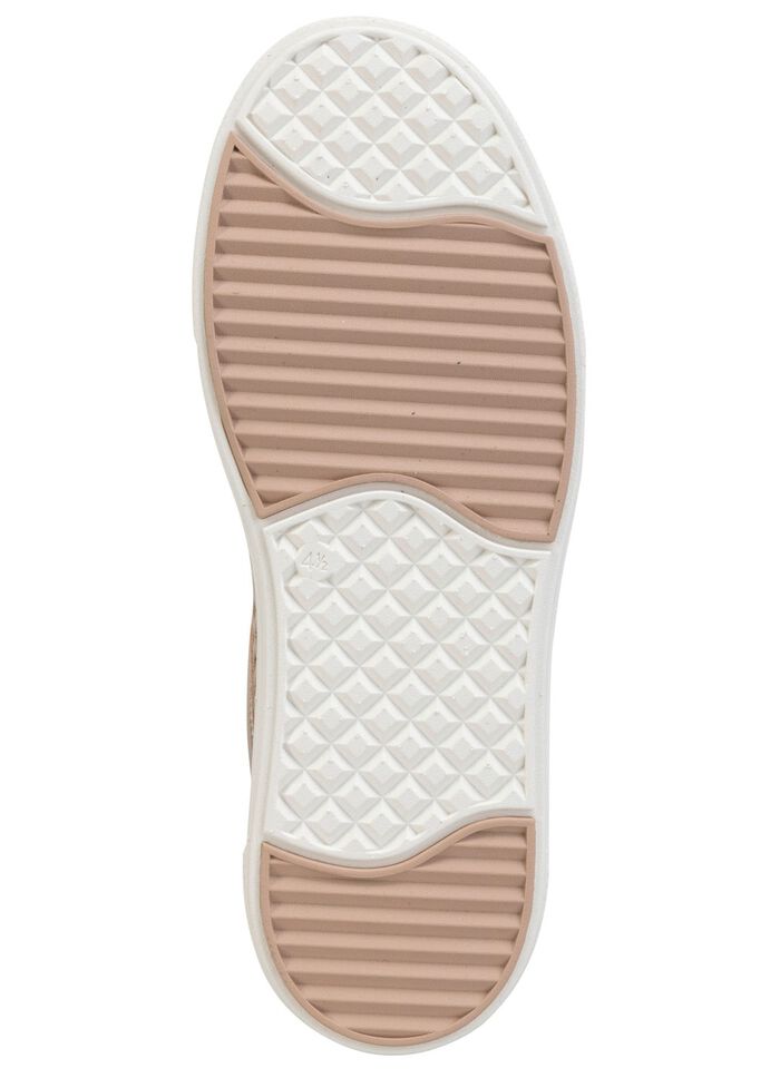 ELENA EDEN sneakers van nappaleer met luchtige perforatie GOUD