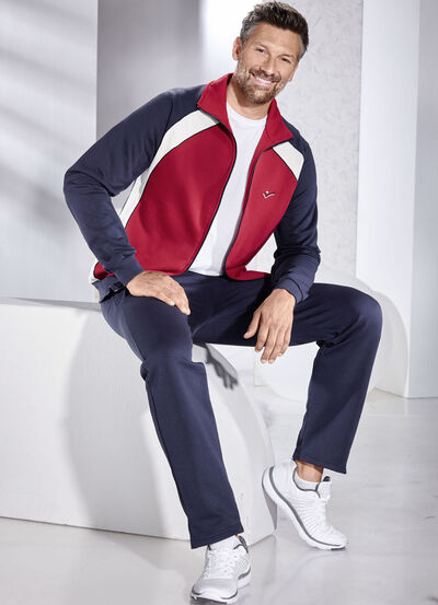 Vrijetijdspak met naadzakken 