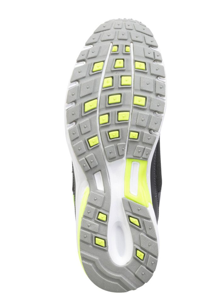 Sneakers met veters van effectief bedrukt synthetisch materiaal 