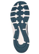 SKECHERS, sportieve damessneakers, met uitneembaar voetbed ZILVERGRIJS