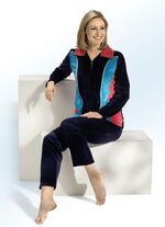 Huispak met contrasterende inzetstukken 