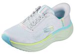 SKECHERS Sneaker met gegoten instaphielplaat IJSGRIJS-MULTICOLOR