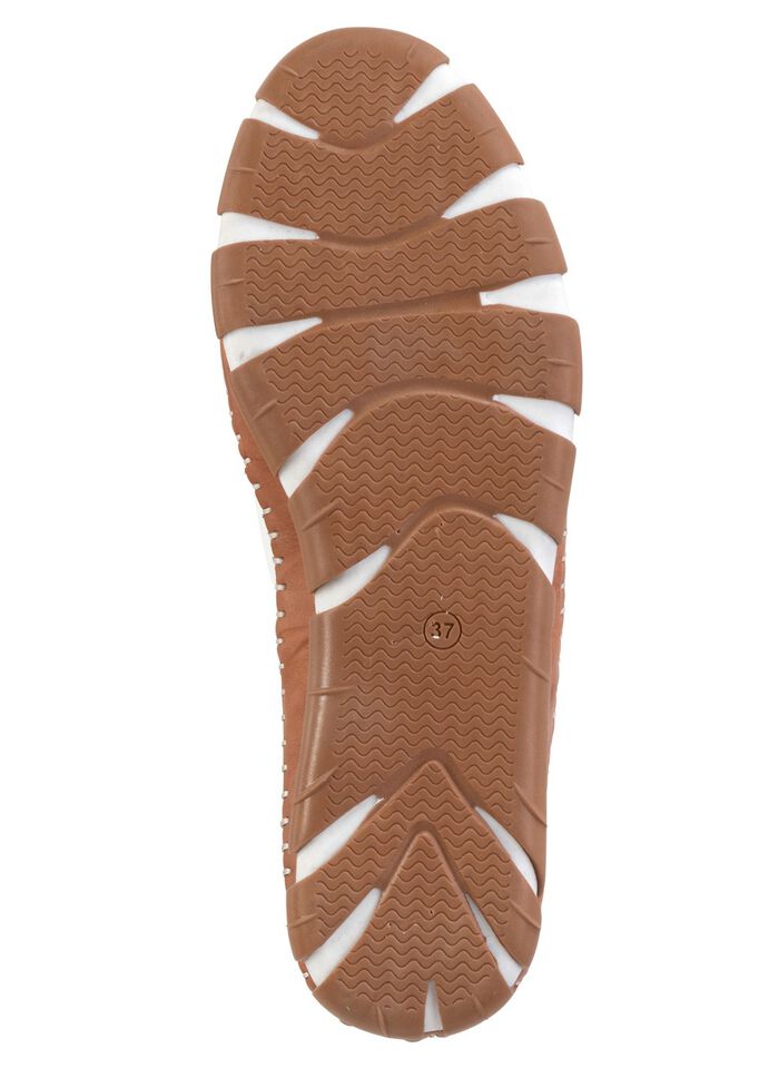 Gemini, lichtgewicht dames veterschoenen, breedte G, met uitneembaar voetbed WITBRUIN