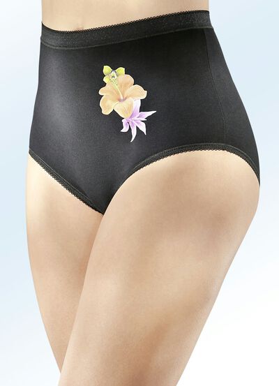 Set van vijf bloemenslipjes 