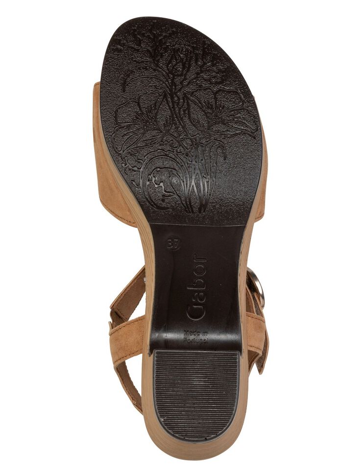 Gabor, chique damessandalen, breedte G, met elastische band 