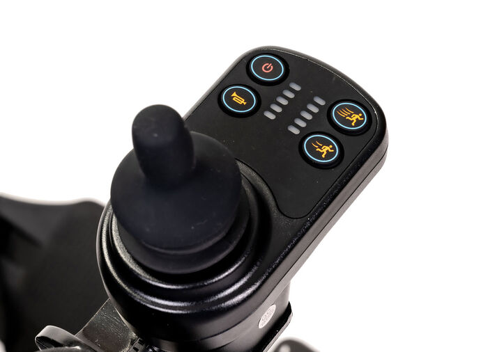 Elektrische rolstoel/rollator 2-in-1 