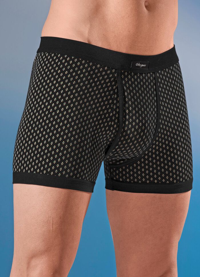 Vierpack onderbroeken, all-over patroon 