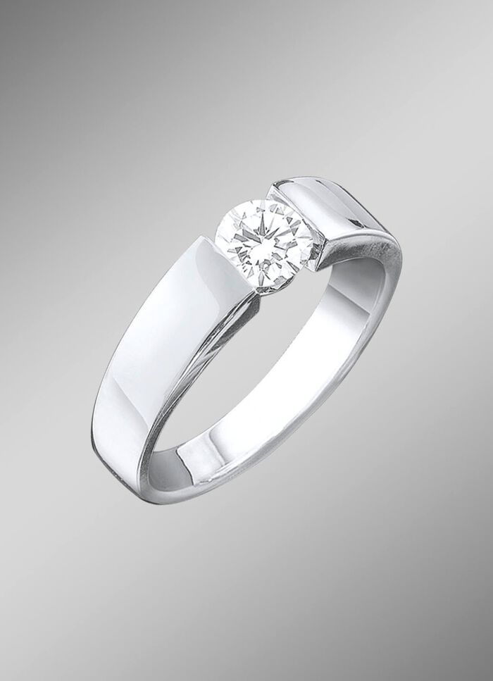 Damesring goud 585/- 