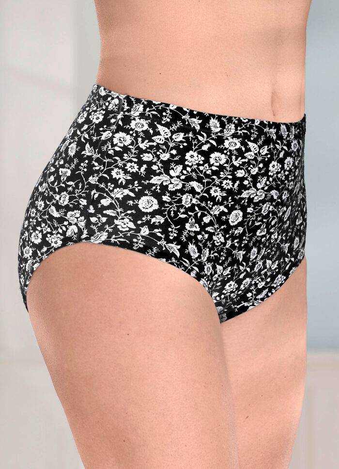 Verpakking van vijf slips met elastische tailleband 