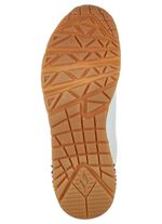 SKECHERS, trendy damessneakers, met zichtbaar luchtkussen WIT