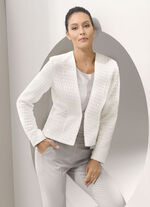 Jerseyblazer met haaksluiting 