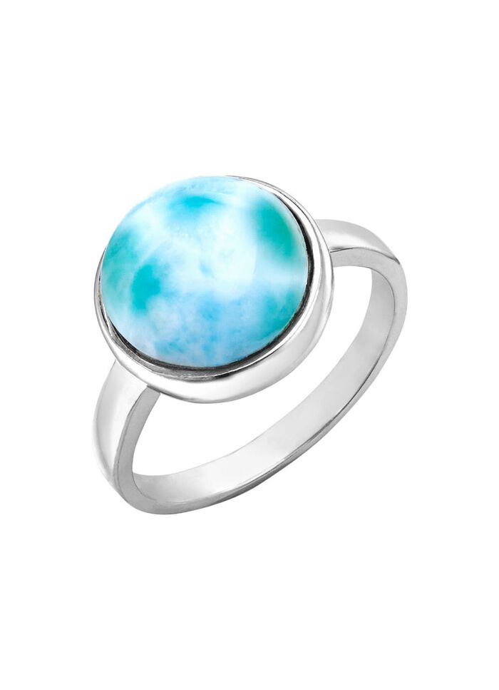 Damesring met Larimar 