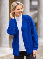 Cardigan met decoratieve structuur 