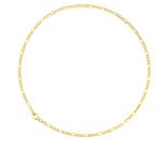 Gediamanteerde Figaro-ketting 