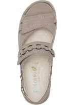 Waldl&auml;ufer, comfortabele damessandalen, breedte G, met uitneembaar voetbed TAUPE