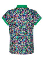 Poloshirt met verlaagde mouwen 