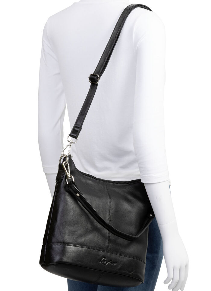 Laurina, tas, dames, met verstelbare, afneembare schouderband SCHWARZ