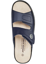 Comfortabele muiltjes met uitneembaar voetbed DONKERBLAUW
