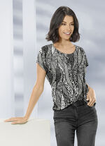Shirt met verlaagde schouders 