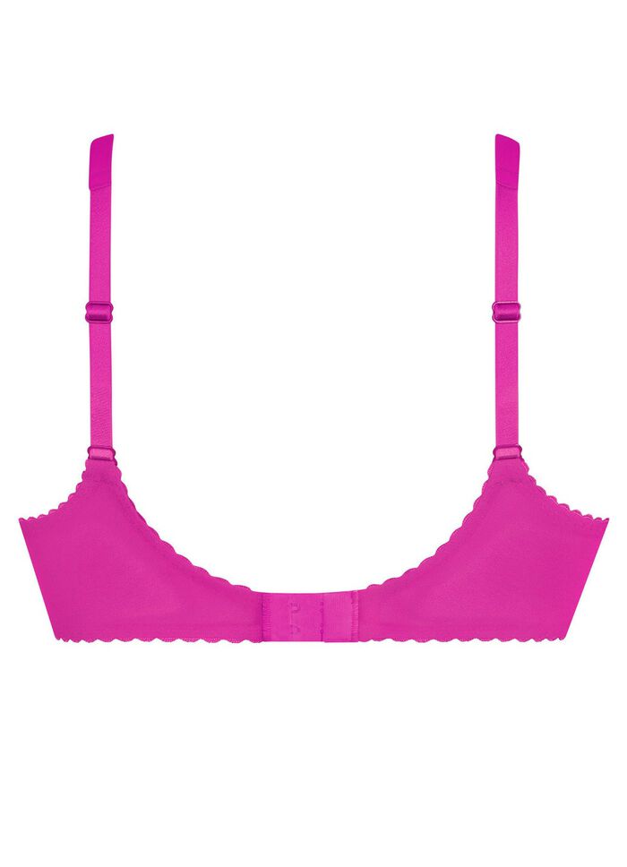 Rosa Faia beugelbeha met tule borduurkant 