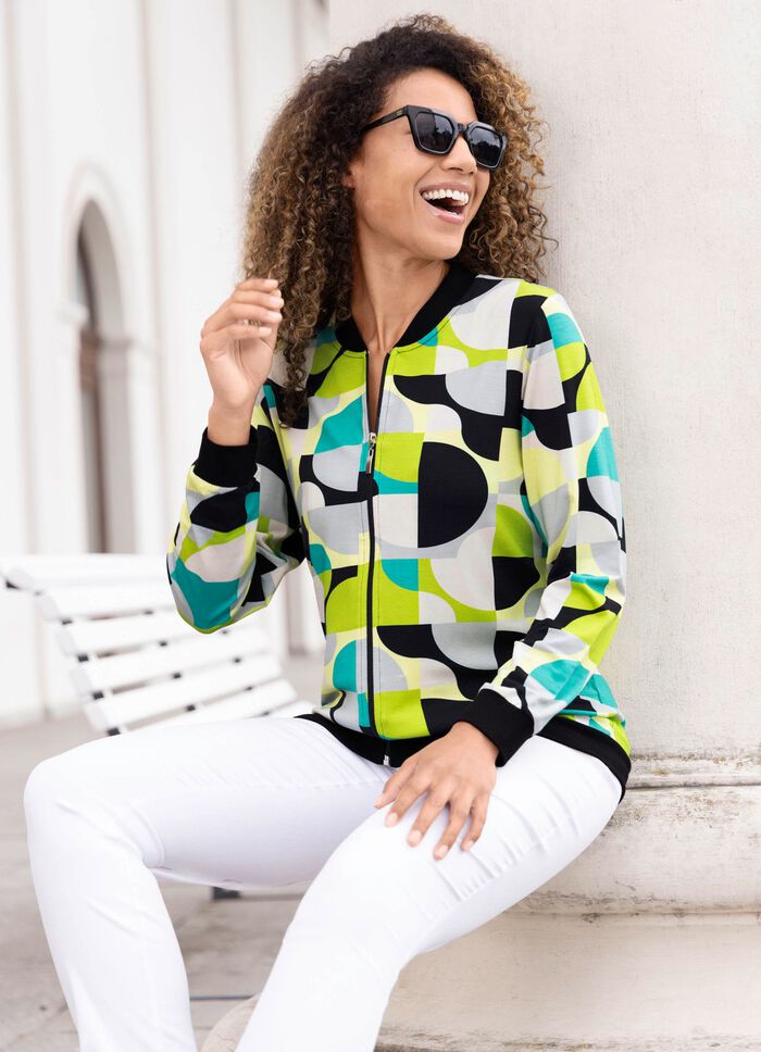 Blousejasje met leuke print 