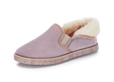 Laurina, warme damespantoffels, met elastische band 