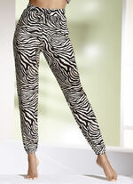 Broek met dierenprint 