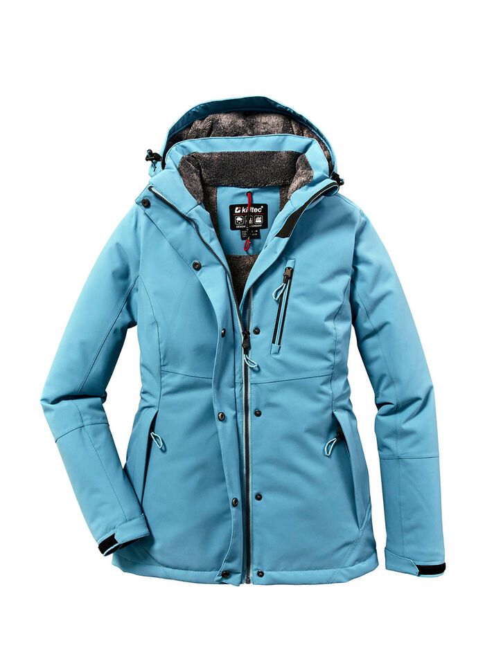 Modieus functioneel damesjack met hoog draagcomfort STORMBLAUW