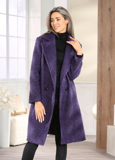 Jas met knoopsluiting 