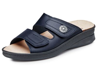 Comfortabele damesmuiltjes met uitneembaar voetbed 