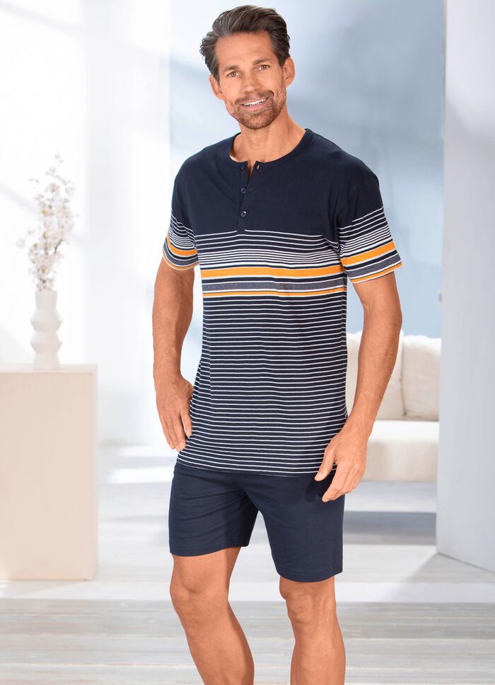 Shorty met knoopsluiting 