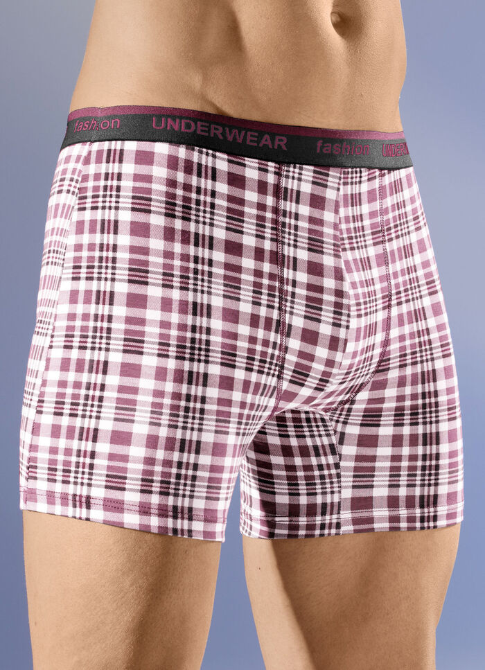 Set van vier broeken met elastische tailleband 