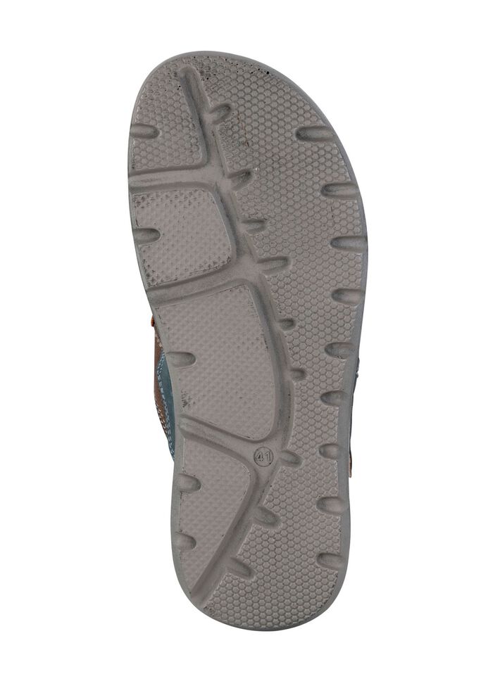 Muiltjes met luchtige openingen KASTANJEBRUIN