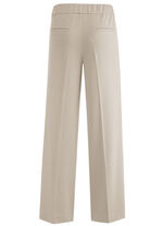 Enkellange, wijde broek BEIGE