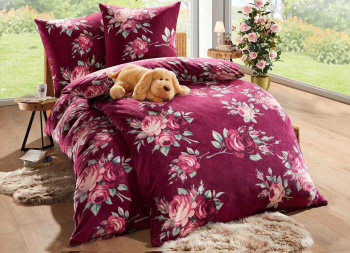 Beddengoedset van microvezel fleece 