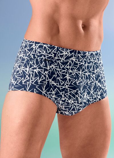 Zwembroek in een hogere slipvorm 