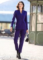 Broekpak in trendy aubergine 