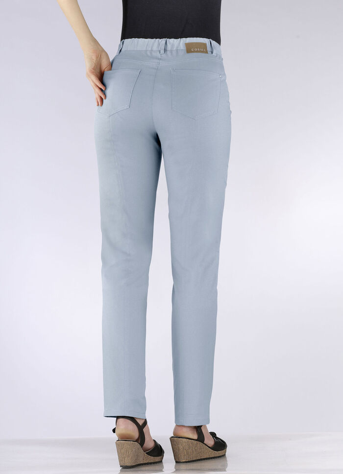 4-pocketbroek LICHTBLAUW